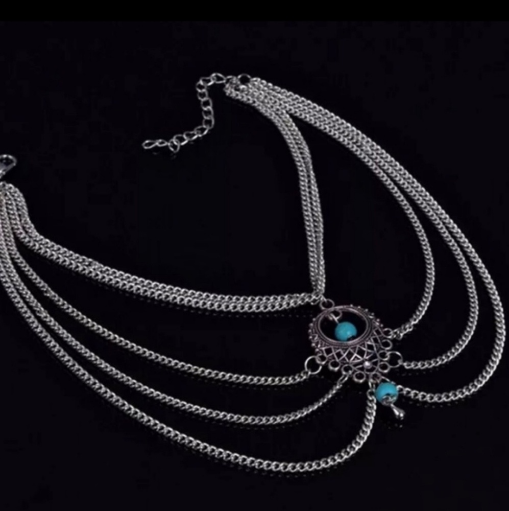 Boho festival wear Gypsy ankle bracelet